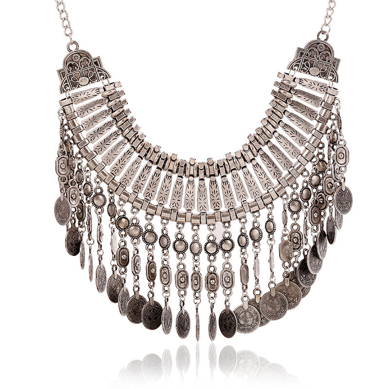 Alloy Diamond Short Necklace Crystal Necklace