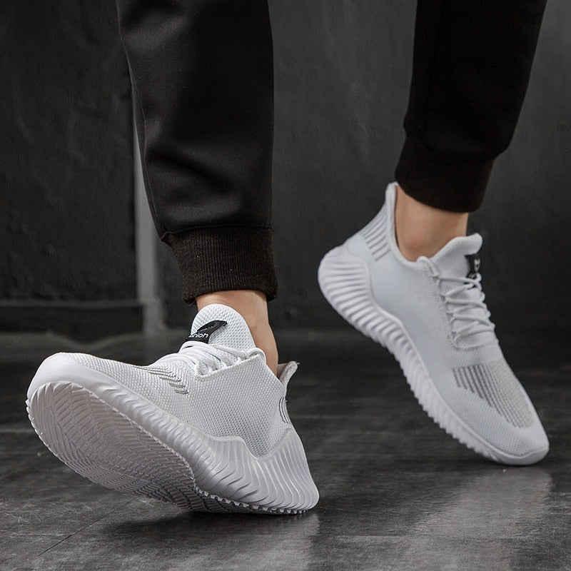 Shoes Men High Quality Male Sneakers Breathable White Fashion Gym Casual Light Walking Plus Size Footwear 2022 Zapatillas Hombre