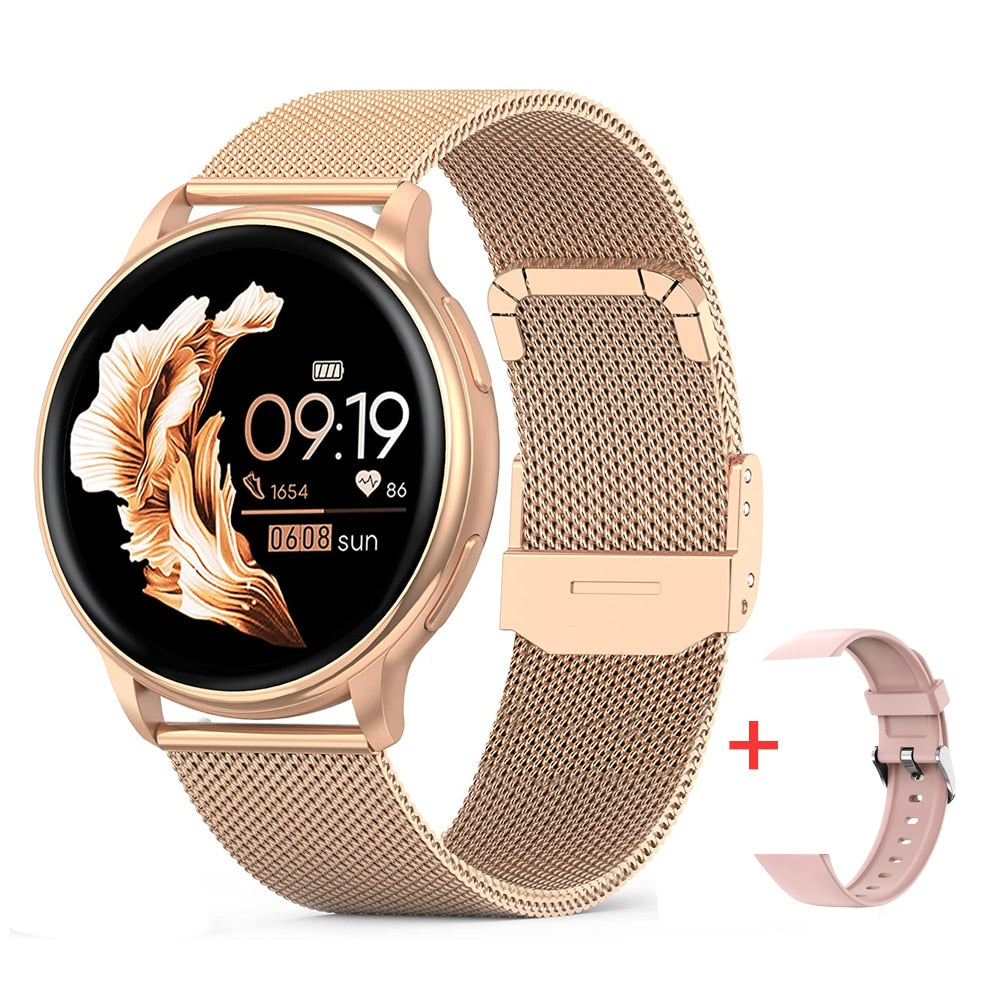 WEEDOM 2022 Bluetooth Call Smart Watch Women Custom Dial Watches Men Sport Fitness Tracker Heart Rate Smartwatch For Android IOS