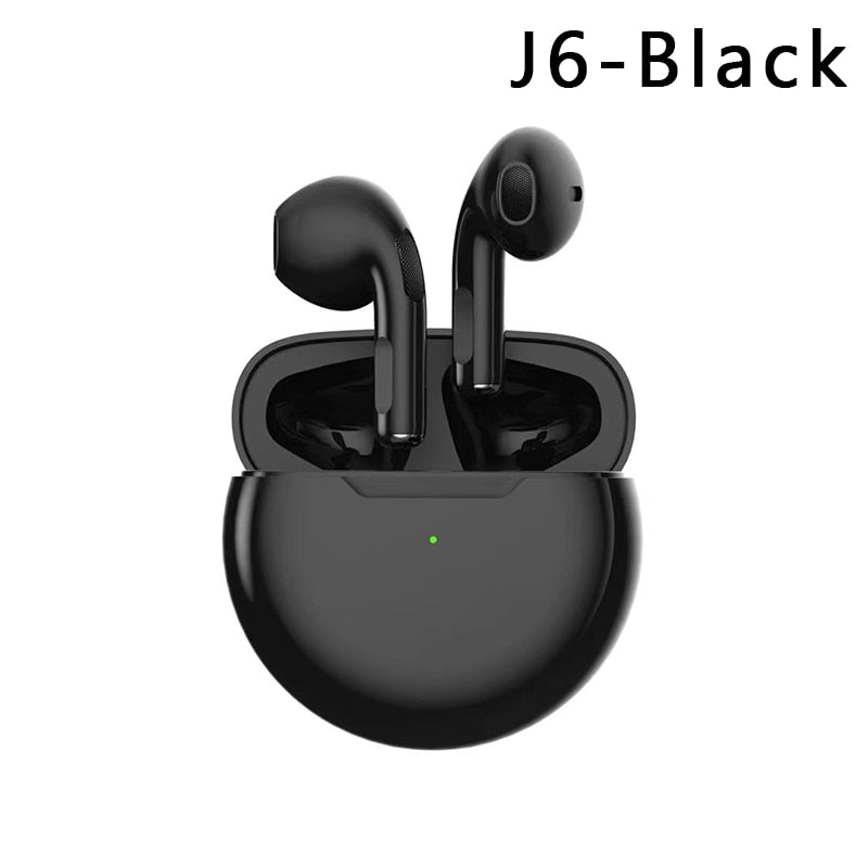 2022 TWS Air Pro 6 Fone Bluetooth Earphones Wireless Headphones with Mic Touch Control Wireless Bluetooth Headset Pro 6 Earbuds